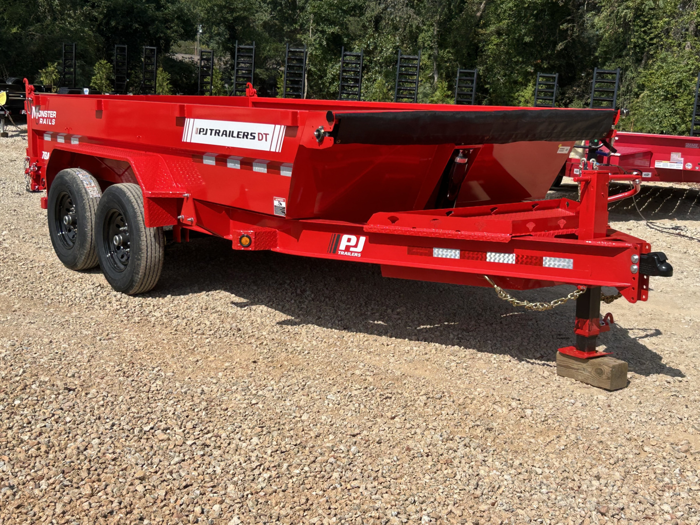 New 2026 PJ Trailers 7x14 15.4K Dump Trailer (DT)