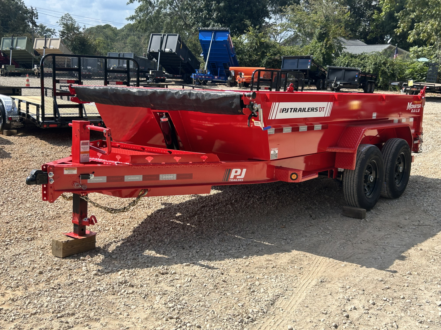 New 2026 PJ Trailers 7x14 15.4K Dump Trailer (DT)