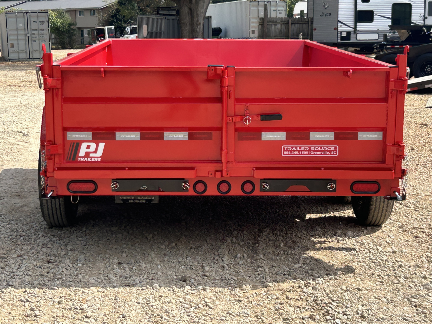 New 2026 PJ Trailers 7x14 15.4K Dump Trailer (DT)