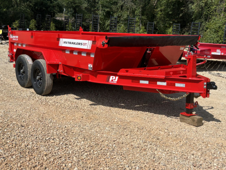 New 2026 PJ Trailers 7x14 15.4K Dump Trailer (DT)