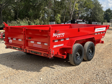 New 2026 PJ Trailers 7x14 15.4K Dump Trailer (DT)