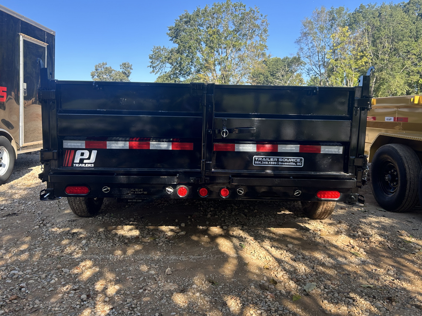 New 2026 PJ Trailers 7x14 15.4K Dump Trailer (DT)