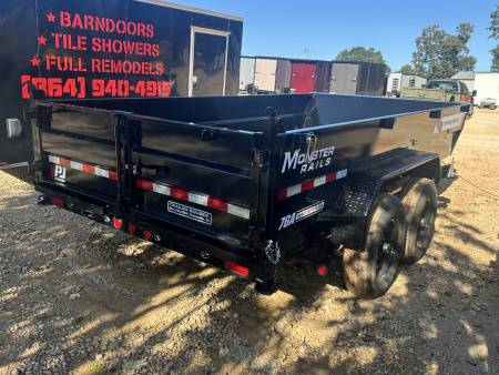 New 2026 PJ Trailers 7x14 15.4K Dump Trailer (DT)