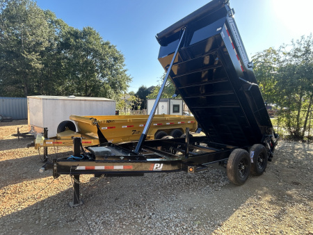 New 2026 PJ Trailers 7x14 15.4K Dump Trailer (DT)