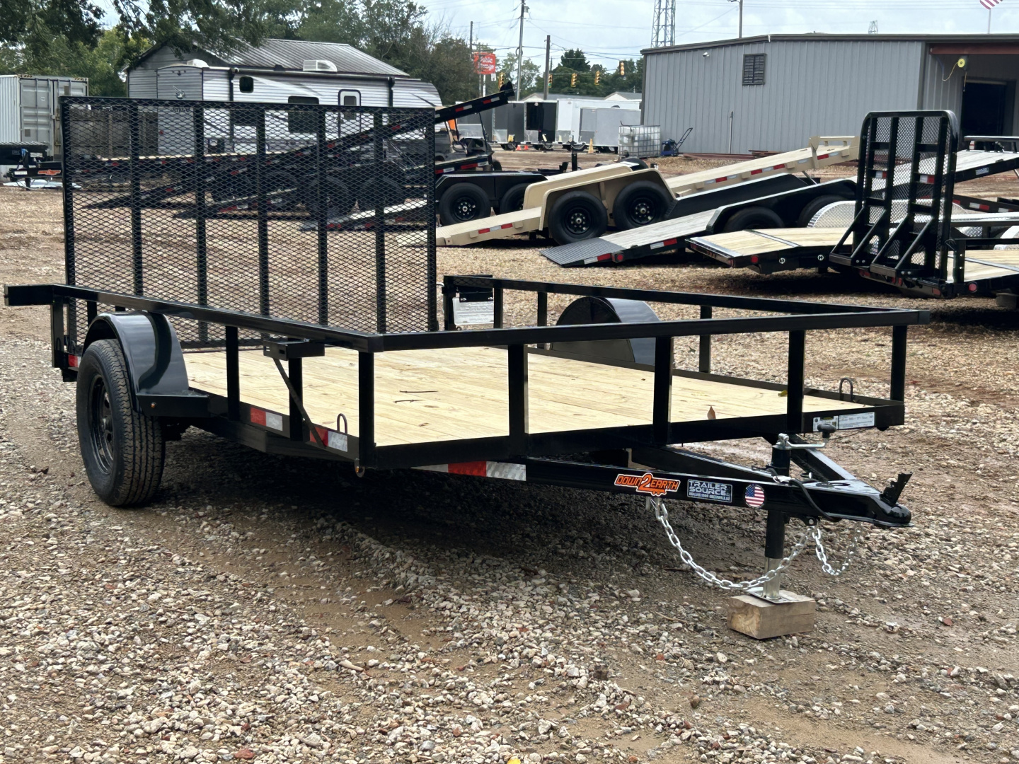 New 2026 Down 2 Earth Trailers 7x12 SA Utility Trailer
