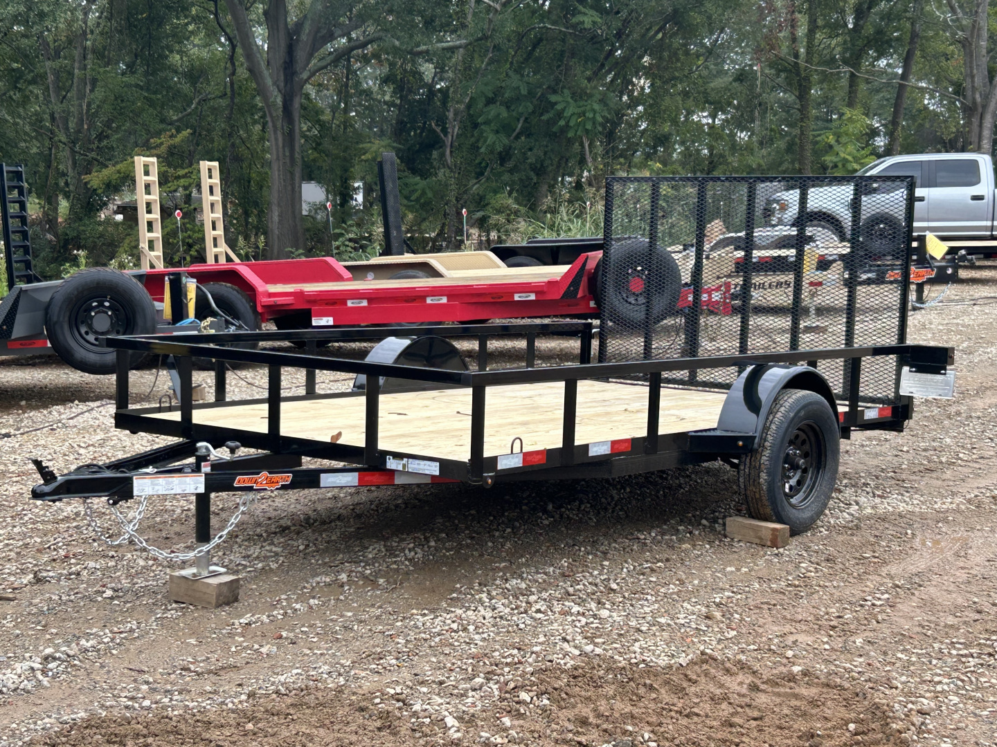 New 2026 Down 2 Earth Trailers 7x12 SA Utility Trailer