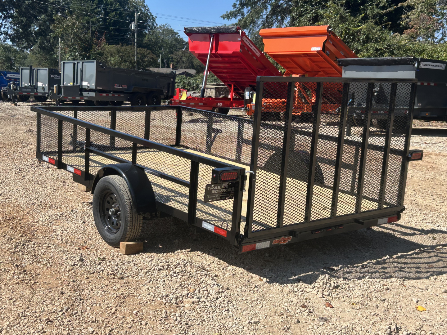 New 2026 Down 2 Earth Trailers 7x12 SA Utility Trailer