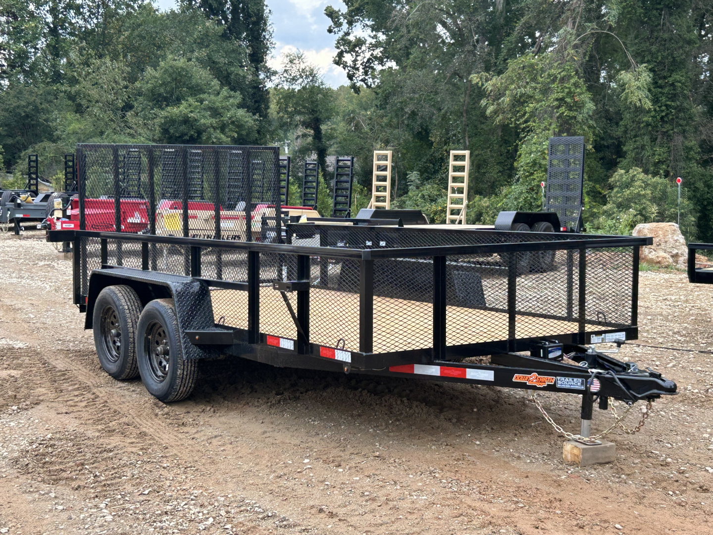New 2026 Down 2 Earth Trailers 6.5x14 TA 7k Utility Trailer