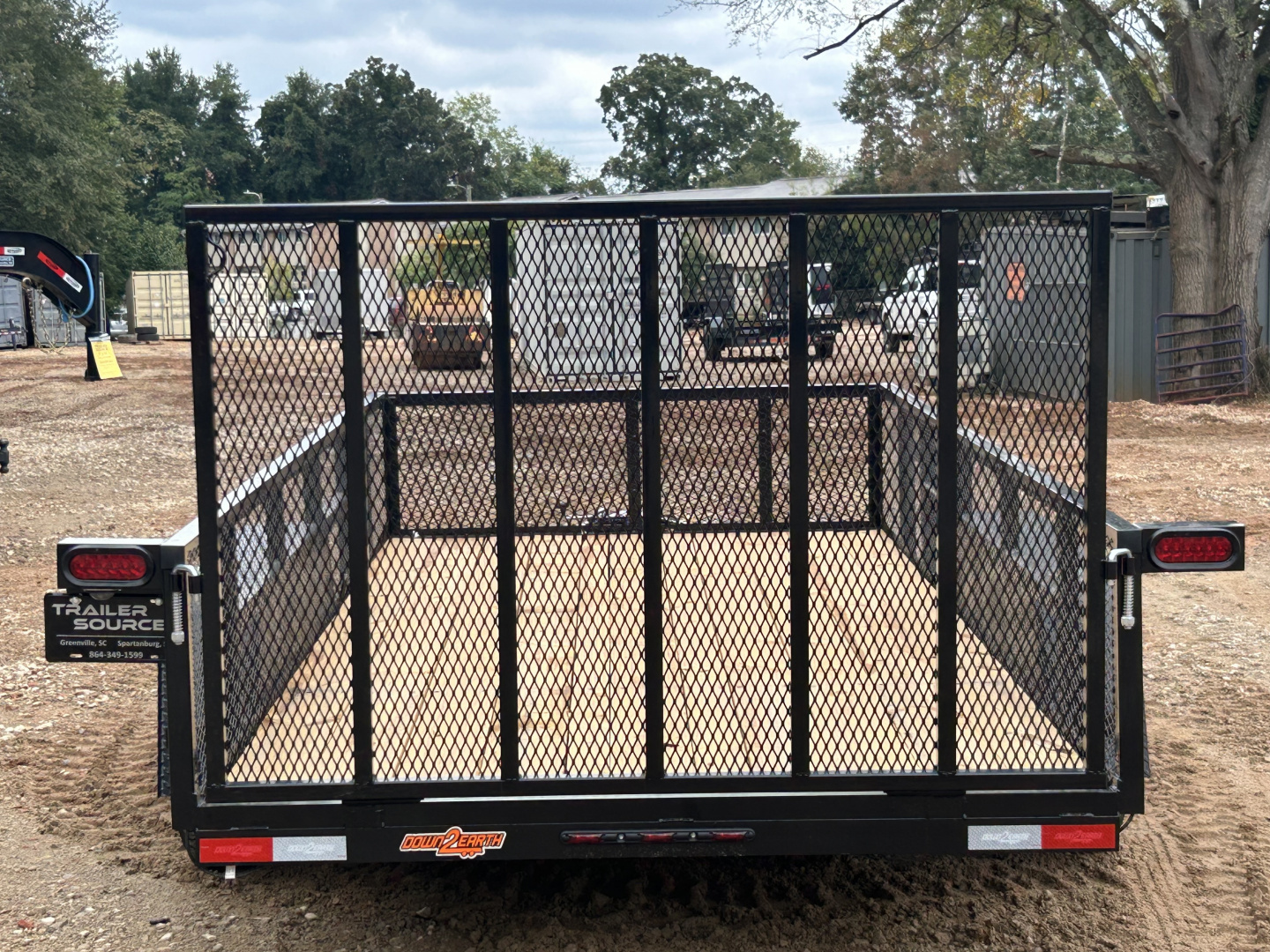 New 2026 Down 2 Earth Trailers 6.5x14 TA 7k Utility Trailer