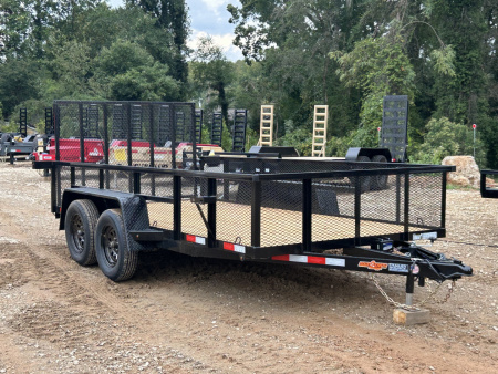 New 2026 Down 2 Earth Trailers 6.5x14 TA 7k Utility Trailer