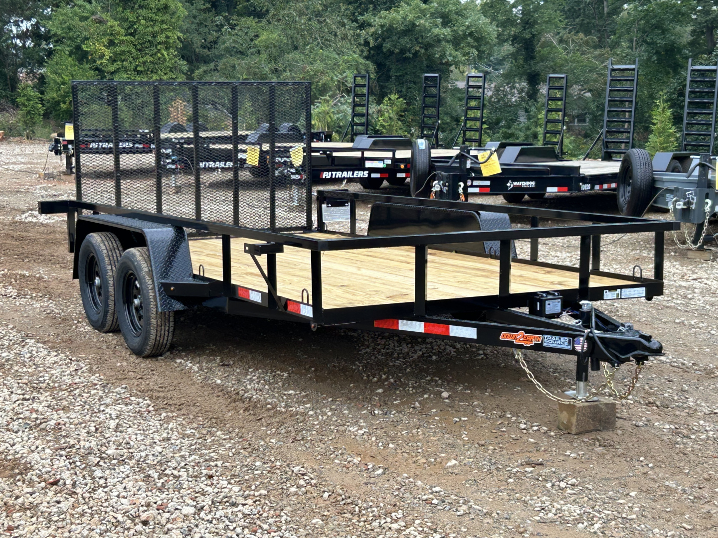 New 2026 Down 2 Earth Trailers 7x14 TA 7k Utility Trailer for sale in