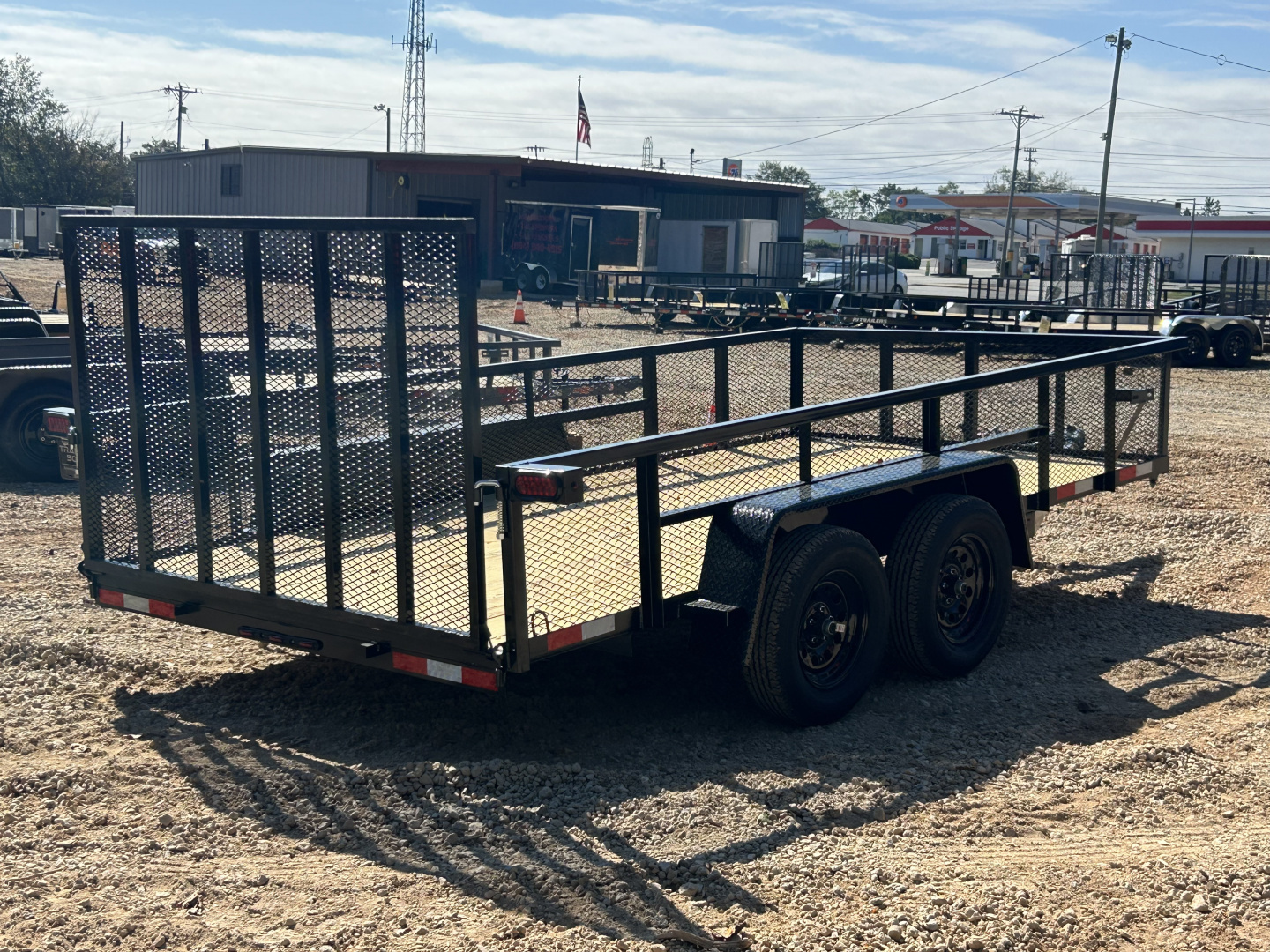 New 2026 Down 2 Earth Trailers 7x14 TA 7k Utility Trailer