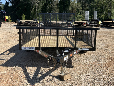 New 2026 Down 2 Earth Trailers 7x14 TA 7k Utility Trailer