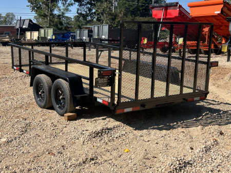 New 2026 Down 2 Earth Trailers 7x14 TA 7k Utility Trailer