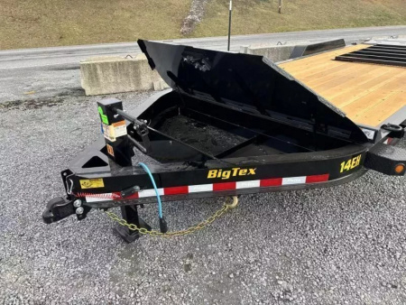 New 2026 Big Tex  14EH Equipment Trailer 15.4K G.V.W.R. MEGA RAMPS 20’