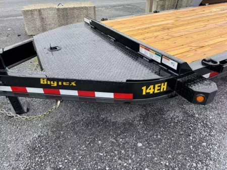 New 2026 Big Tex  14EH Equipment Trailer 15.4K G.V.W.R. MEGA RAMPS 20’