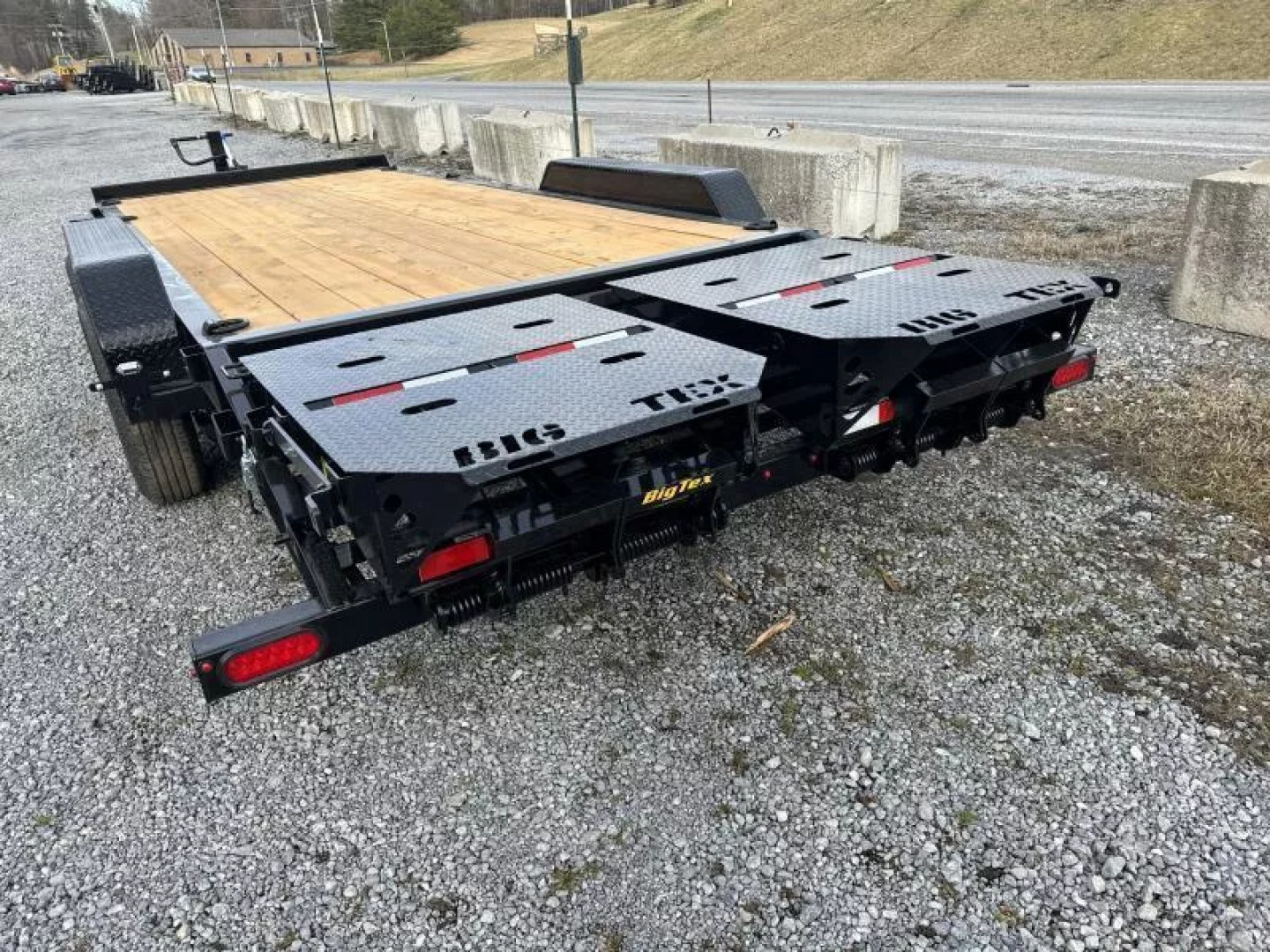 New 2026 Big Tex  14EH Equipment Trailer 15.4K G.V.W.R. MEGA RAMPS 20’
