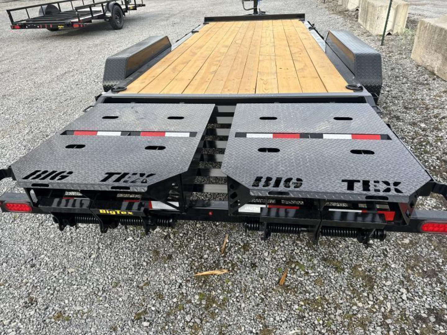 New 2025 Big Tex 14EH Equipment Trailer 15.4K G.V.W.R. Mega RAMPS  18’