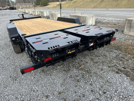 New 2025 Big Tex 14EH Equipment Trailer 15.4K G.V.W.R. Mega RAMPS  18’