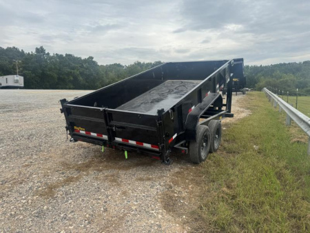 New 2026 Big Tex 14GX-83”X14 GOOSENECK DUMP TRAILER TARP RAMPS SCISSOR LIFT