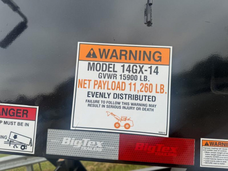 New 2026 Big Tex 14GX-83”X14 GOOSENECK DUMP TRAILER TARP RAMPS SCISSOR LIFT