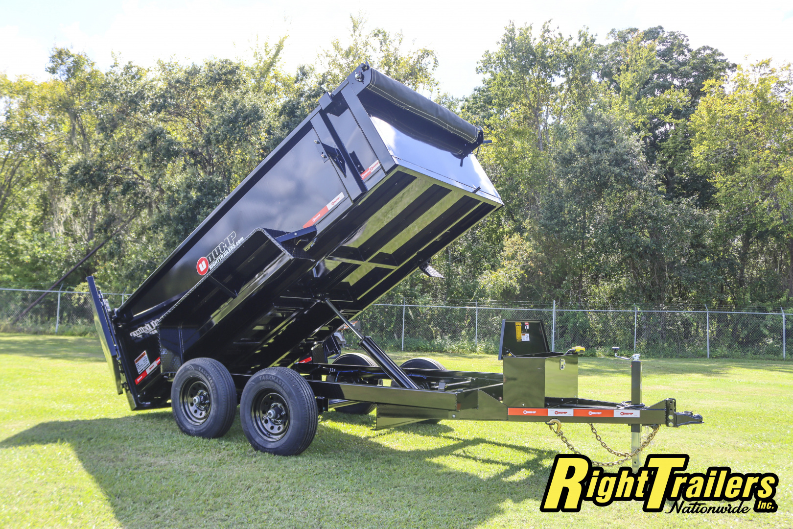 New 2026 6X12 U-Dump Dump Trailer