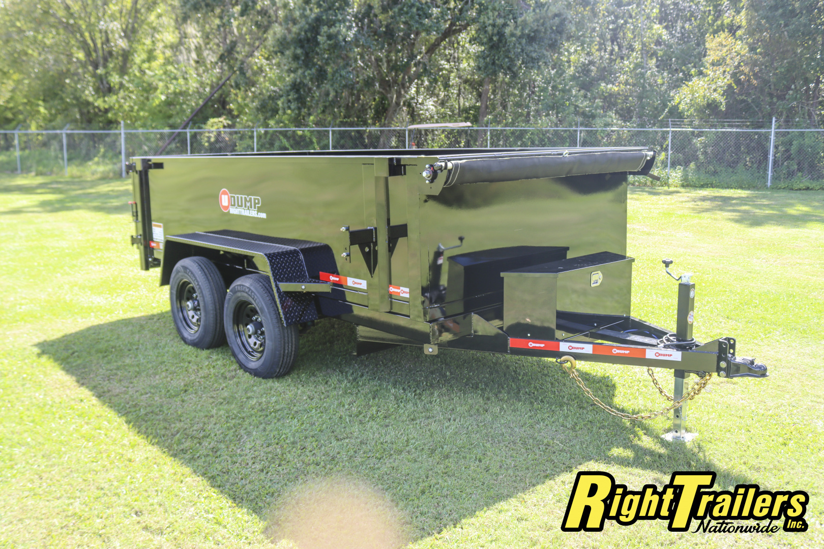 New 2026 6X12 U-Dump Dump Trailer