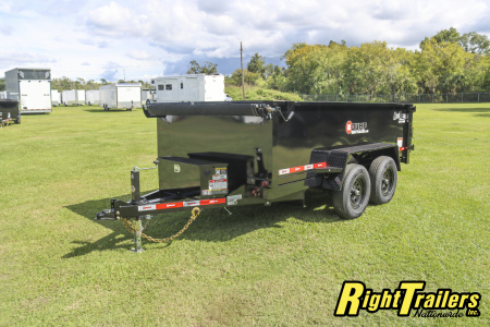 New 2026 6X12 U-Dump Dump Trailer