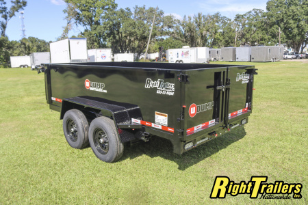 New 2026 6X12 U-Dump Dump Trailer