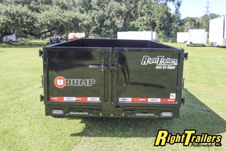 New 2026 6X12 U-Dump Dump Trailer