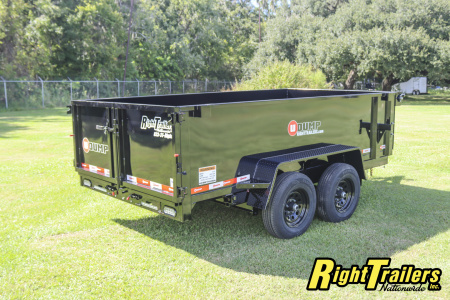 New 2026 6X12 U-Dump Dump Trailer