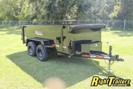 New 2026 6X12 U-Dump Dump Trailer