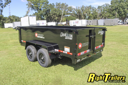 New 2026 6X12 U-Dump Dump Trailer