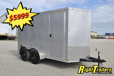 New 2025 6X12 RC Cargo Trailer