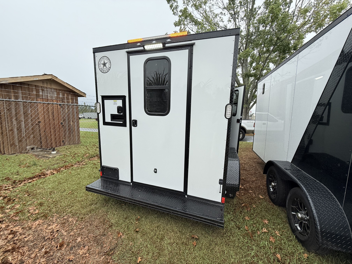 New 2026 Rock Solid Cargo 7x12TA Splicing Trailer