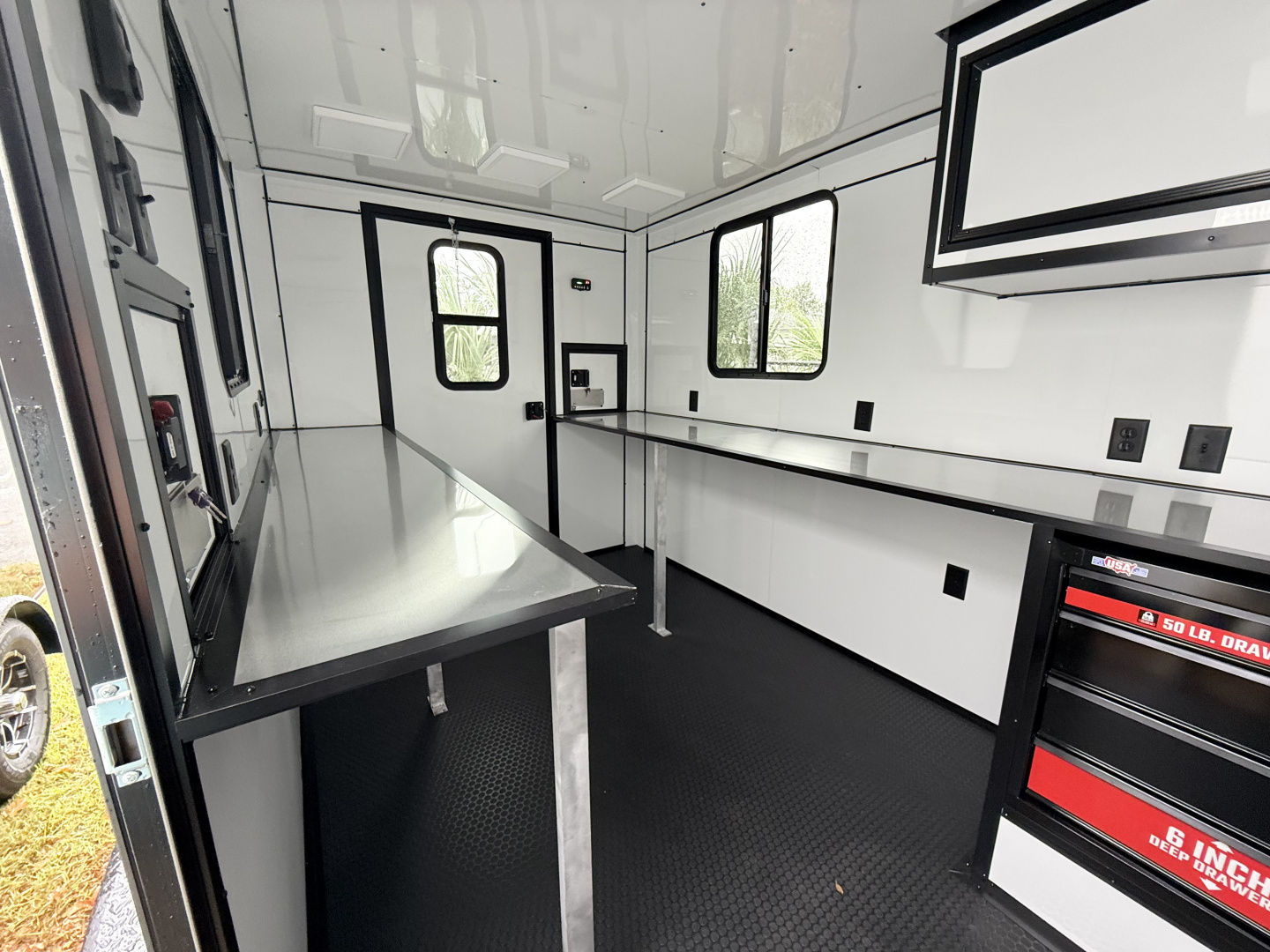 New 2026 Rock Solid Cargo 7x12TA Splicing Trailer