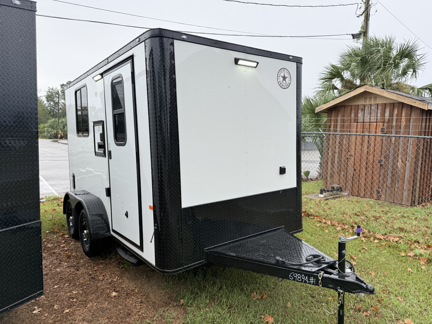 New 2026 Rock Solid Cargo 7x12TA Splicing Trailer