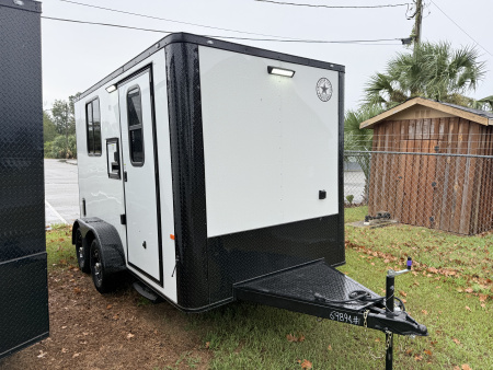 New 2026 Rock Solid Cargo 7x12TA Splicing Trailer