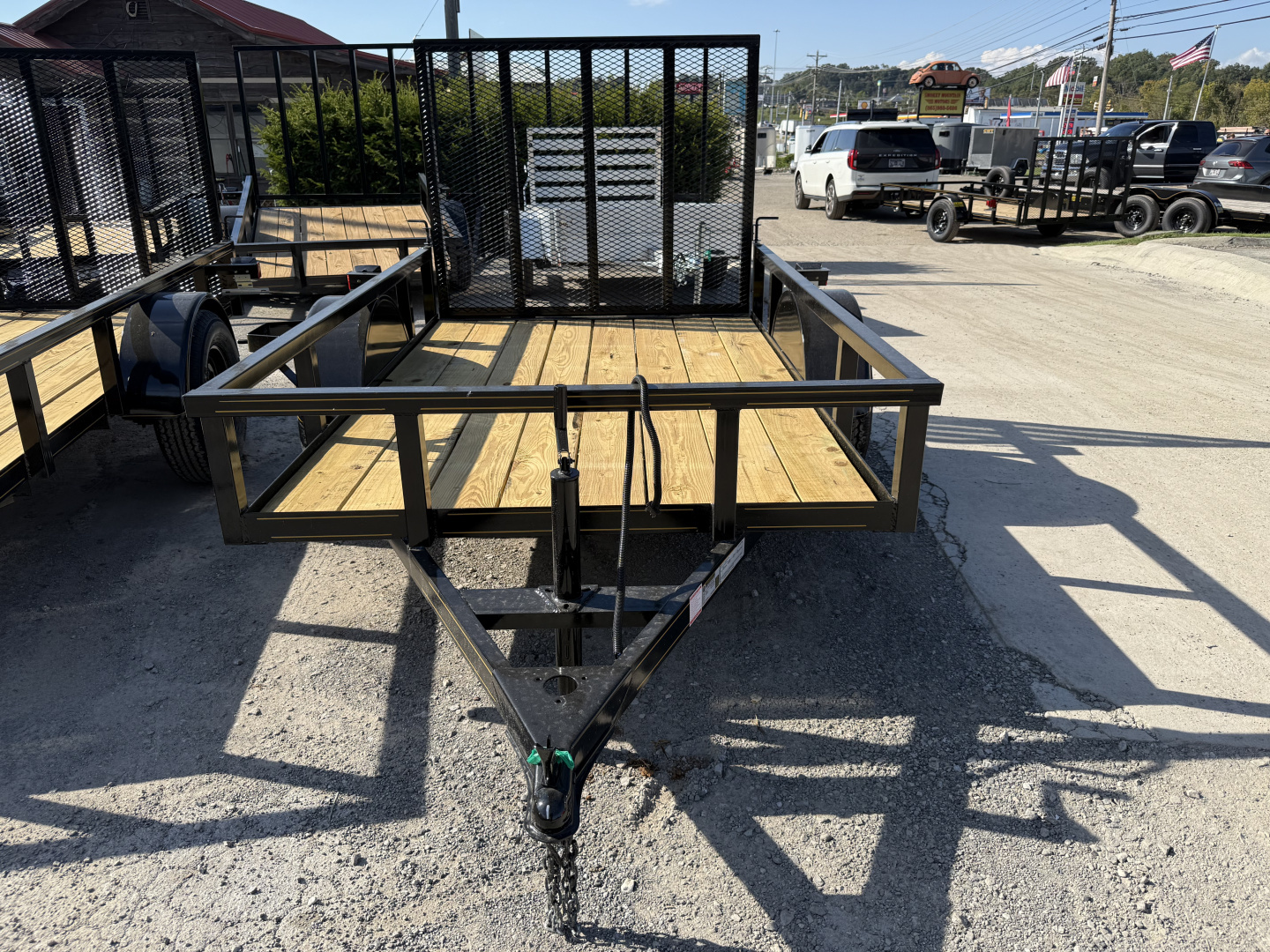 New 2026 P & T Trailers 5X8 AFG Utility Trailer