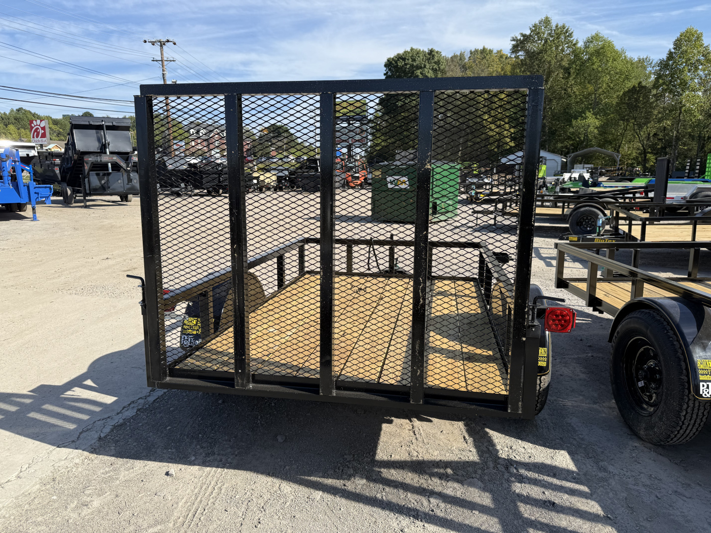 New 2026 P & T Trailers 5X8 AFG Utility Trailer