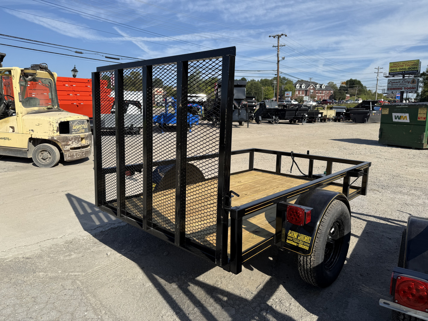 New 2026 P & T Trailers 5X8 AFG Utility Trailer