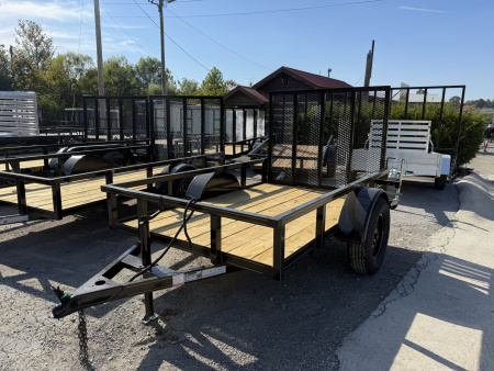 New 2026 P & T Trailers 5X8 AFG Utility Trailer