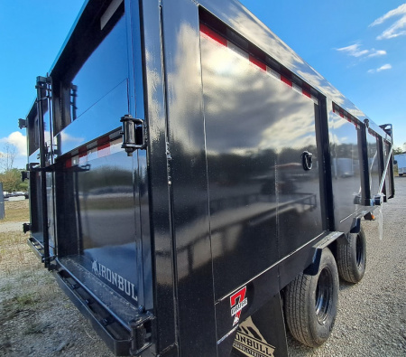 New 2026 Iron Bull DMG0220102-10000 Gooseneck Dump Trailer 25K