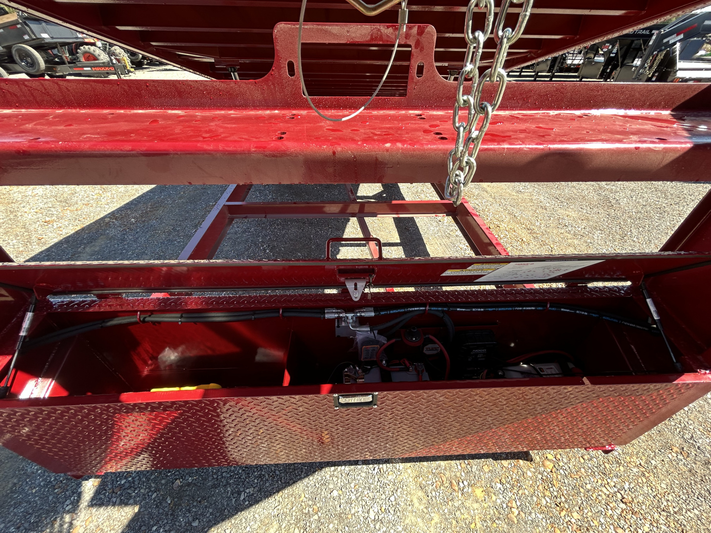 New 2026 MAXXD 102" X 28' 18K Gooseneck Power Tilt Trailer