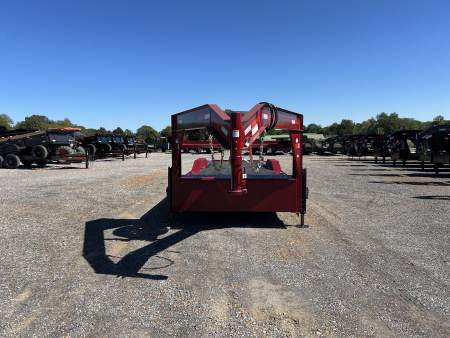New 2026 MAXXD 102" X 28' 18K Gooseneck Power Tilt Trailer