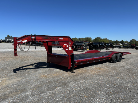New 2026 MAXXD 102" X 28' 18K Gooseneck Power Tilt Trailer