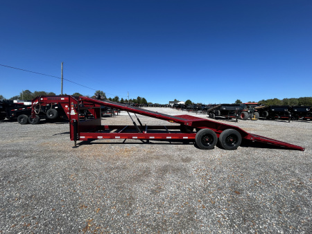 New 2026 MAXXD 102" X 28' 18K Gooseneck Power Tilt Trailer
