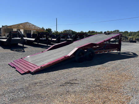 New 2026 MAXXD 102" X 28' 18K Gooseneck Power Tilt Trailer