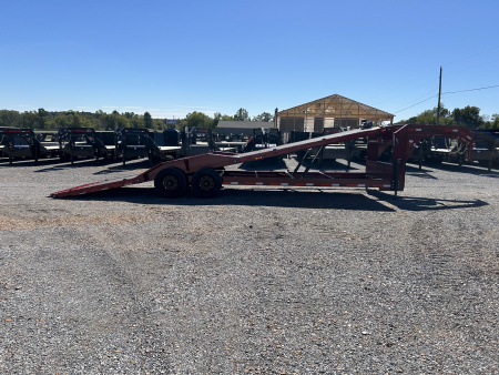 New 2026 MAXXD 102" X 28' 18K Gooseneck Power Tilt Trailer