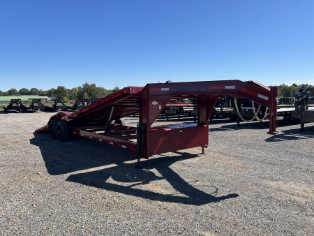 New 2026 MAXXD 102" X 28' 18K Gooseneck Power Tilt Trailer